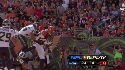 NFL Replay: Seahawks vs Bengals Amazing Finish