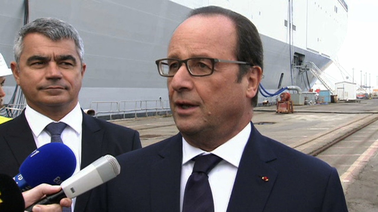 Interview aux chantiers navals de Saint-Nazaire