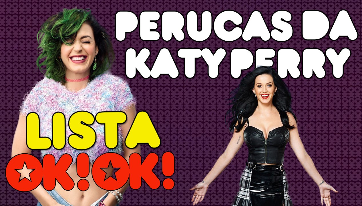 Top 6 melhores perucas da Katy Perry EVEEEEEEEER