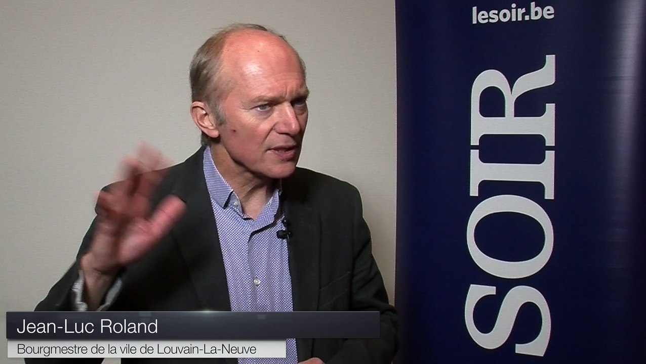 Quel avenir pour nos villes ? Jean-Luc Roland, bourgmestre de la Ville de Louvain-La-Neuve