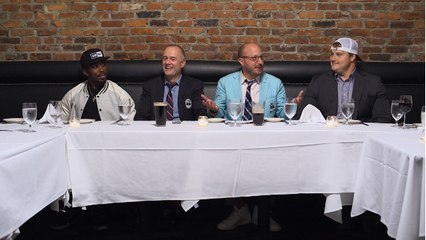 Men in Blazers share a meal with Richie Incognito