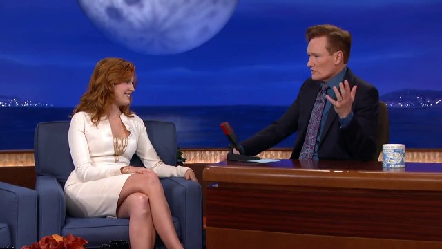 Maggie Grace: Liam Neeson Prank-Called My Ex-Boyfriend - CONAN on TBS