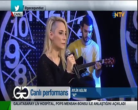Aylin Aslım - Af (Akustik Performans)
