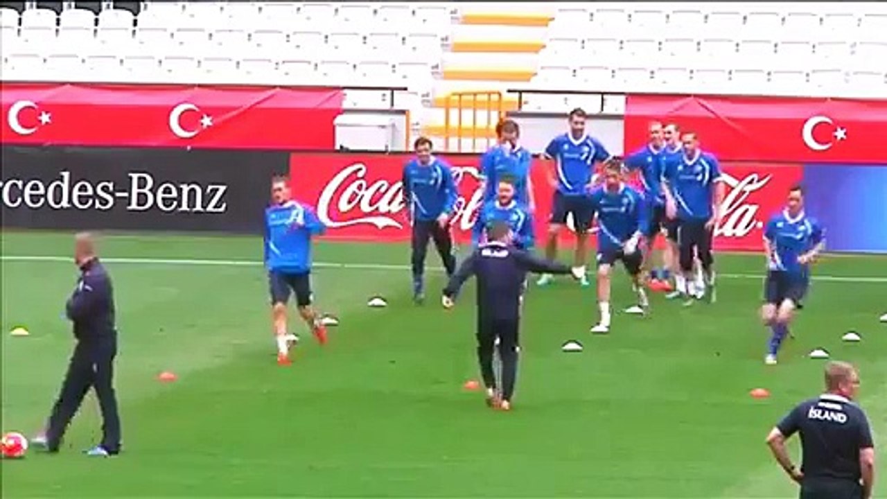 EM-Qualifikation- Islands großes Ziel mit Platz 1 - Türkei - Island - vidéo HD