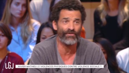 Xavier Mathieu au Grand Journal (12.10.2015) : “J’ai été pacifiste toute ma vie. Mais je n’y crois plus”