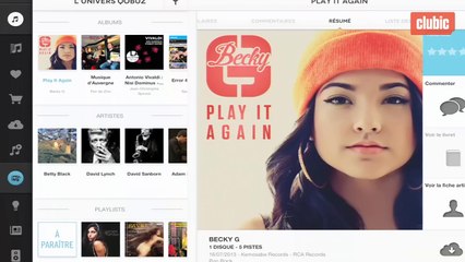 Qobuz : de la musique lossless via Google Cast et Chromecast
