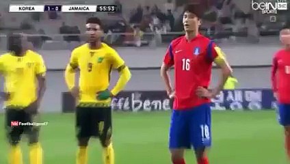 Ki Sung Yueng Goal - South Korea vs Jamaica 2-0 (Friendly Match) 2015