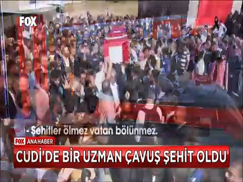 PKK tek taraflı ateşkes ilanı verdi Cudi dağında uzman çavuş şehit oldu