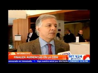 Finaliza el periodo 154 de audiencias de la CIDH en Washington. Vea las conclusiones de la jornada