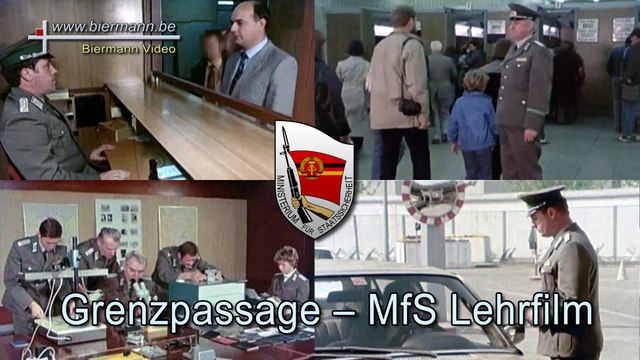 Grenzpassage ein MfS Lehrfilm (1980)