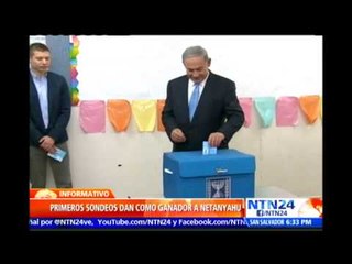 Benjamin Netanyahu reivindica una "gran victoria" en elecciones en Israel