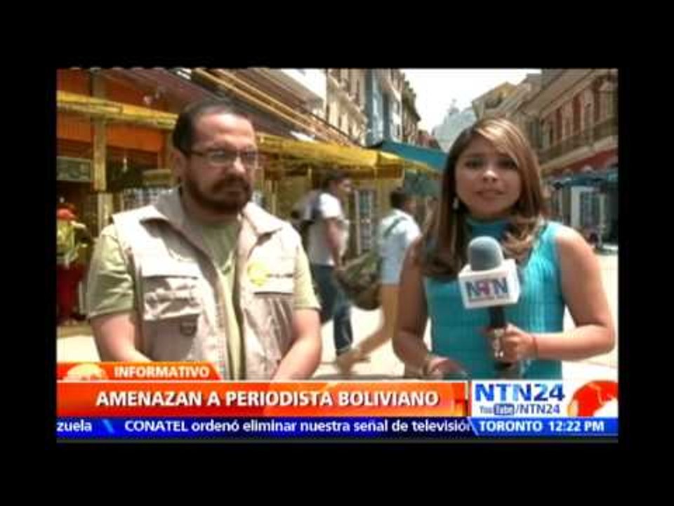 Prensa boliviana reclama “garantías" tras 'sangrienta' amenaza a periodista en La Paz