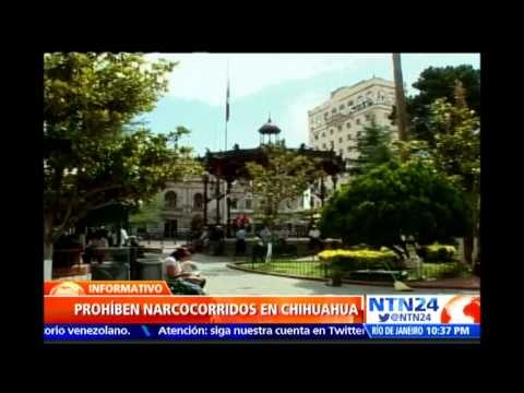 Cantar en público narcocorridos será motivo de cárcel en un municipio de México