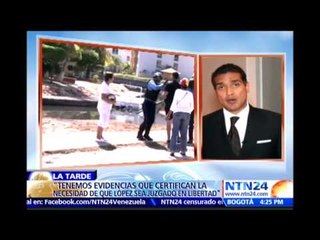 "No tiene sentido que Leopoldo López continúe detenido sin material probatorio": abogado