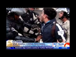 María Corina Machado habla en NTN24 sobre la visita de Unasur a Venezuela