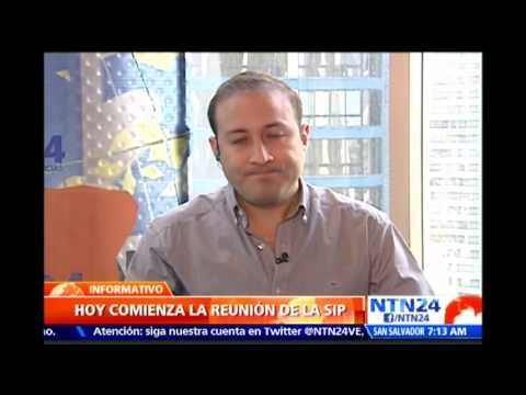 Dir de la SIP califica en NTN24 de preocupante la situación de libertad de expresión en Venezuela