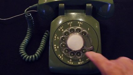 Les anciens téléphones fixes à cadran