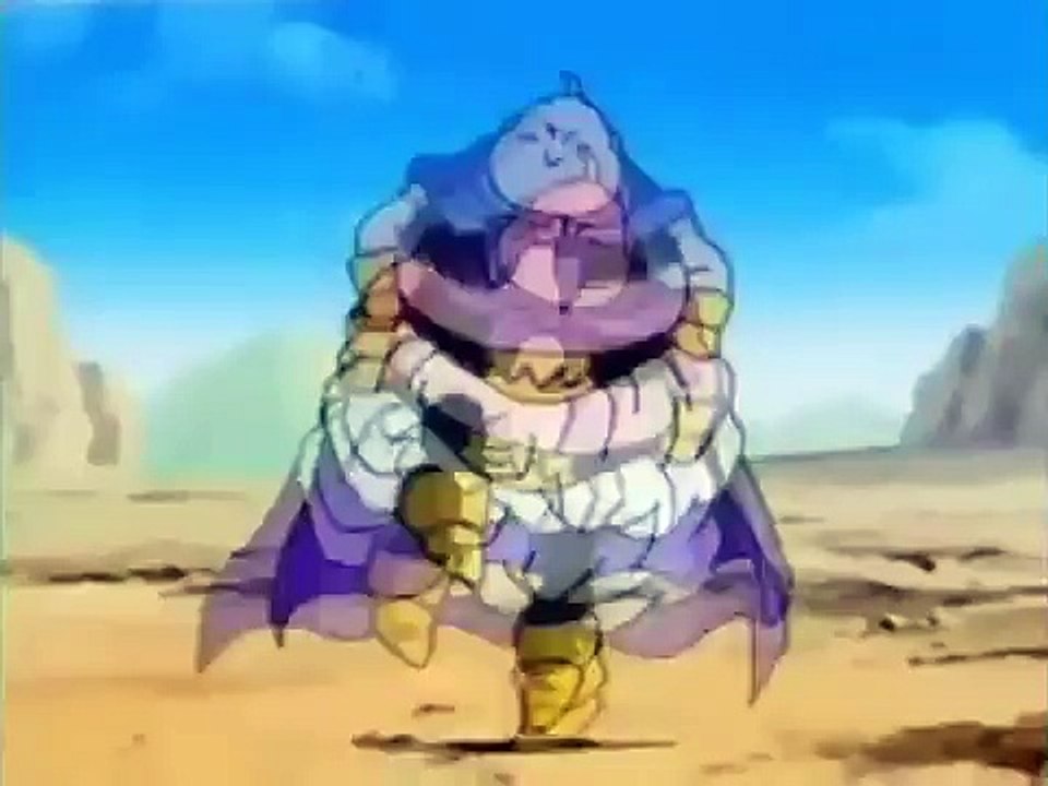 Buu dances while Vegeta grunts in pain - YouTube