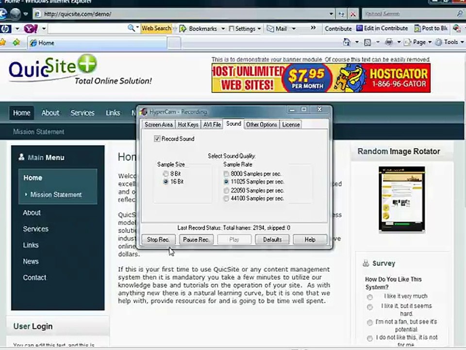 Creating A Contact Form In Joomla 1.5