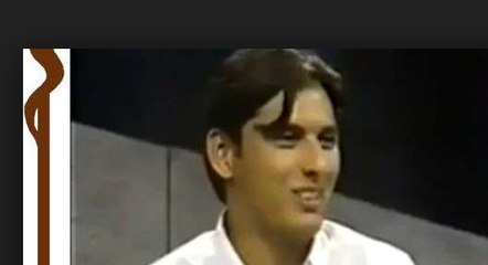 Shahid Afridi First Interview 1998 on PTV