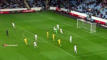 England's u21 keeper Jordan Pickford perfect assist for Nathan Redmond  13 October 2015