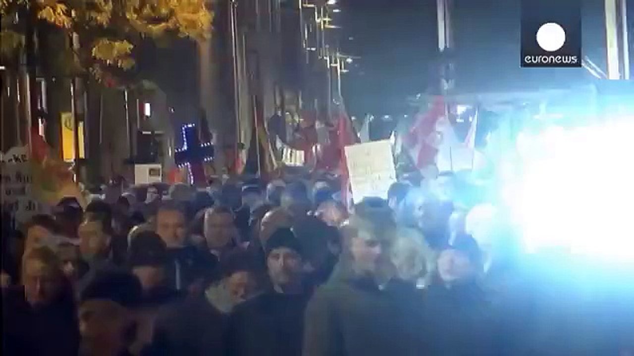 Germany_ PEGIDA slams Merkel over refugee influx