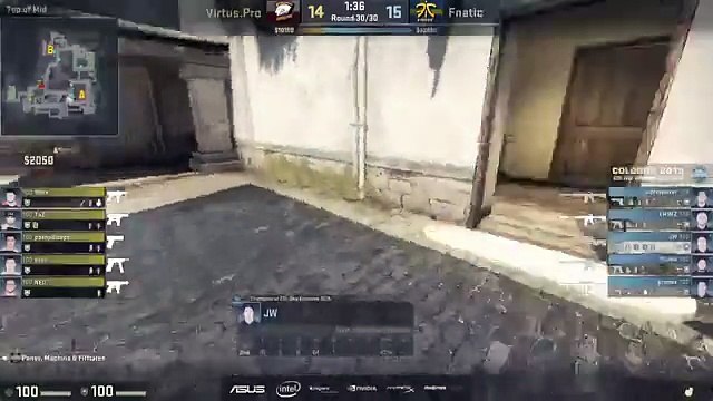 Fnatic Flusha Mows Down Virtus Pro, Forces 3rd Map at ESL One Cologne