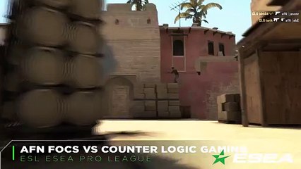 affNity Focs vs CLG on de_mirage - Monster Pistol Round 4K Quad Frags - ESL ESEA Pro Leagu