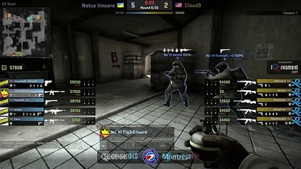 The M249 Machine Gun Misbuy During NaVi vs Cloud 9 (CS: GO Grand Finals)