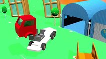 Camion benne - construction piscine et toboggan géant _ Truck City - E03 _ Jeux de construction [3D]