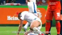 Suchy Gets Red Card - Netherlands vs Czech Republic - Euro Cup Qualification, Group A - 13 October 2015
