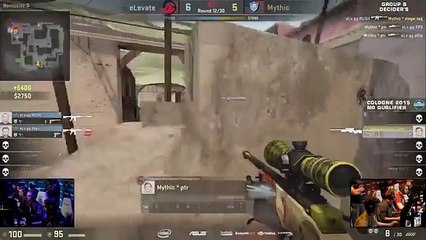 PTRs Godlike Clutch vs Elevate on Mirage at ESL Cologne NA Qualifier