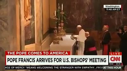 Papa Francisco Thug Life Truco de mantel