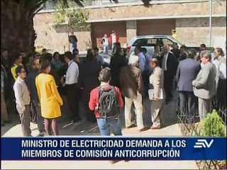 Ministro de Electricidad denuncia a Comisión Anticorrupción