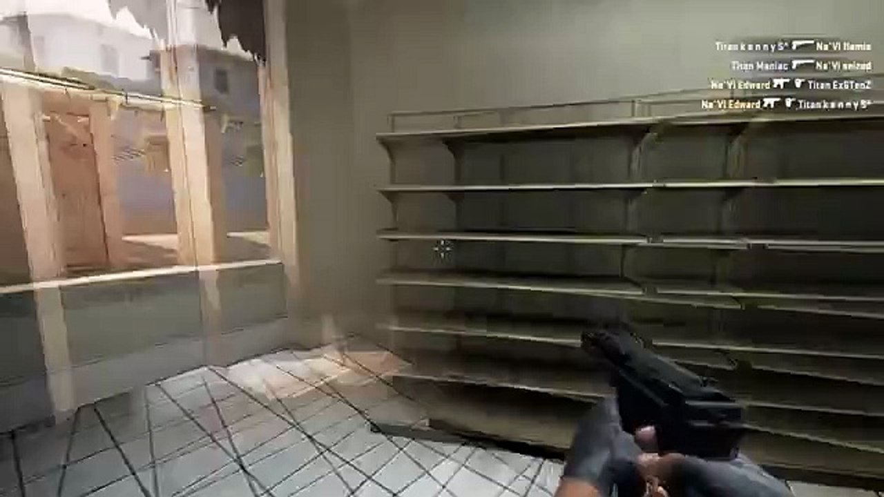 ESL Pro League Grand Finals: NaVi Edward 1 vs 5 Titan Ace Clutch. The Pistol Round King!