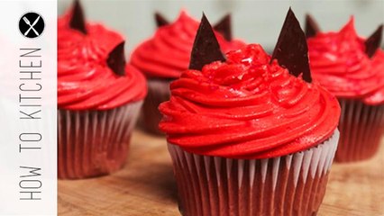 Marvel's Daredevil Red Velvet Cupcakes