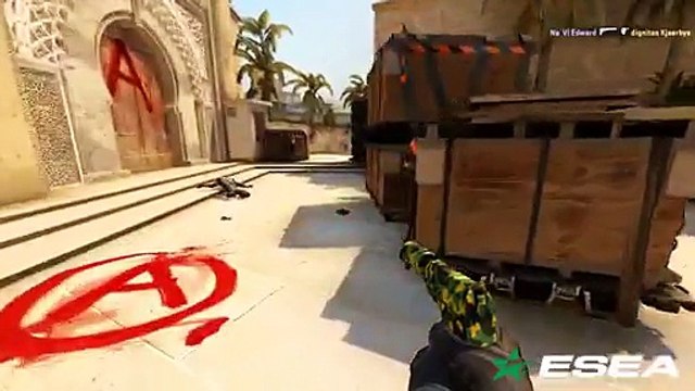 The CS: GO Pistol King: Navi Edward vs Dignitas on de_mirage