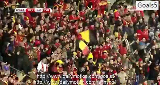 Dries Mertens Goal Belgium 1 - 0 Israel Euro Qualifications 13-10-2015