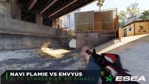 SLTV StarSeries XII Finals: NaVi Flamie vs EnVyUs Ace 5K on de_overpass