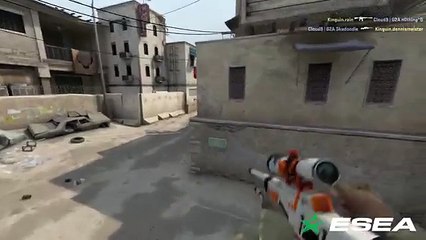 CS: GO AWP Ace by Cloud 9 Skadoodle vs Team Kinguin - One Man Wrecking Crew