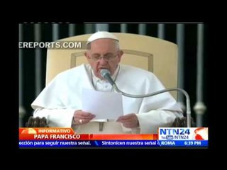 Papa Francisco advierte que no visitar a los ancianos es un "pecado mortal"