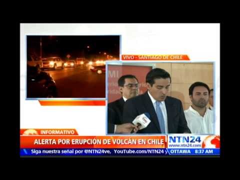 Autoridades chilenas “mantendrán” alerta roja pese a disminución de actividad de volcán