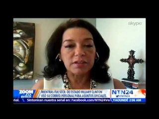 Zoom: ¿Uso de correo personal para temas oficiales afectará aspiraciones de Hillary Clinton?