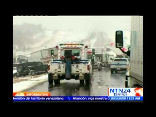 Tormenta ‘Sparta’ cubre de nieve el sur de Estados Unidos