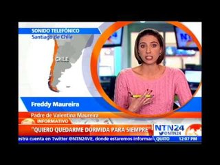 Padre de Valentina Maureira habla sobre visita de Michelle Bachelet a la menor