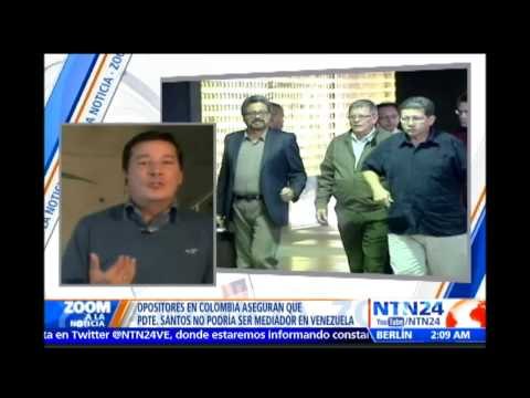 “Santos es el menos indicado como mediador en la crisis venezolana”: Senador opositor colombiano