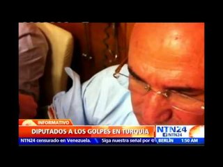 ¡A los golpes! Así terminó un debate en la Asamblea Nacional de Turquía tras desacuerdo