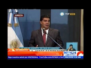 Gobierno argentino critica carácter opositor de la marcha silenciosa por Nisman