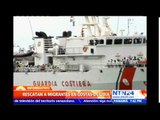 Alrededor de 600 inmigrantes son rescatados por la guardia marítima italiana en las costas de Libia
