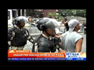 Unasur buscará abrir "canales de diálogo" entre EE.UU. y Venezuela